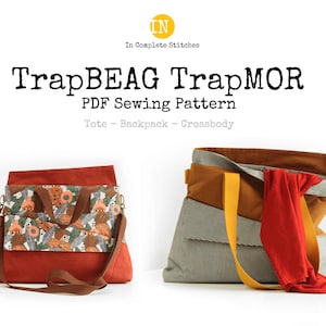 TrapBEAG TrapMOR Digital PDF Sewing Pattern - English Language