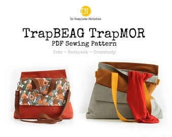 TrapBEAG TrapMOR Digital PDF Sewing Pattern - English Language
