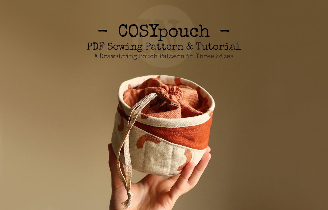 Cosypouch PDF Sewing Pattern - English Language - Etsy