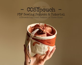 COSYpouch PDF Sewing Pattern - English Language