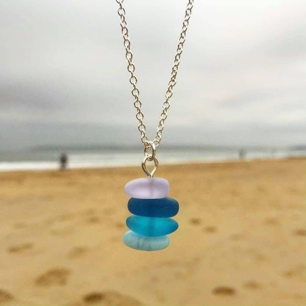 BEST SELLER | Sea Glass Necklace | Sea Glass Jewelry | Beach Glass Necklace | Beach Glass Jewellery | Beach Lover Gift | Sea Glass Jewellery