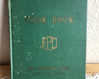 A Hardback Book Titled Cook Book Published By The Women Of The First Presbyterian Church Of Enid Oklahoma Third Edition See Description