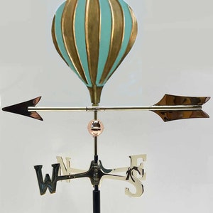 La Petite Hot Air Balloon Weathervane