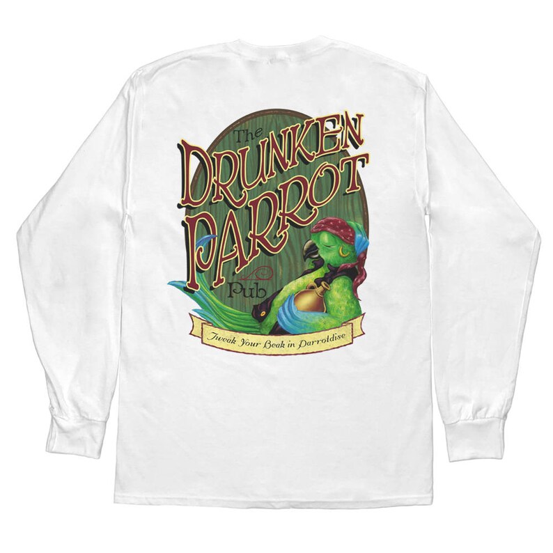 jimmy buffett parrot shirt