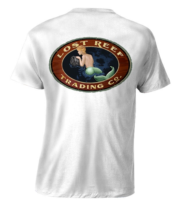 Siren Mermaid Diver T Shirt Lost Reef Men White Long Sleeve NEW S M L XL 2XL 3XL Siren Mermaid Diver T Shirt Lost Reef Men White Long Sleeve NEW S M L XL 2XL 3XL