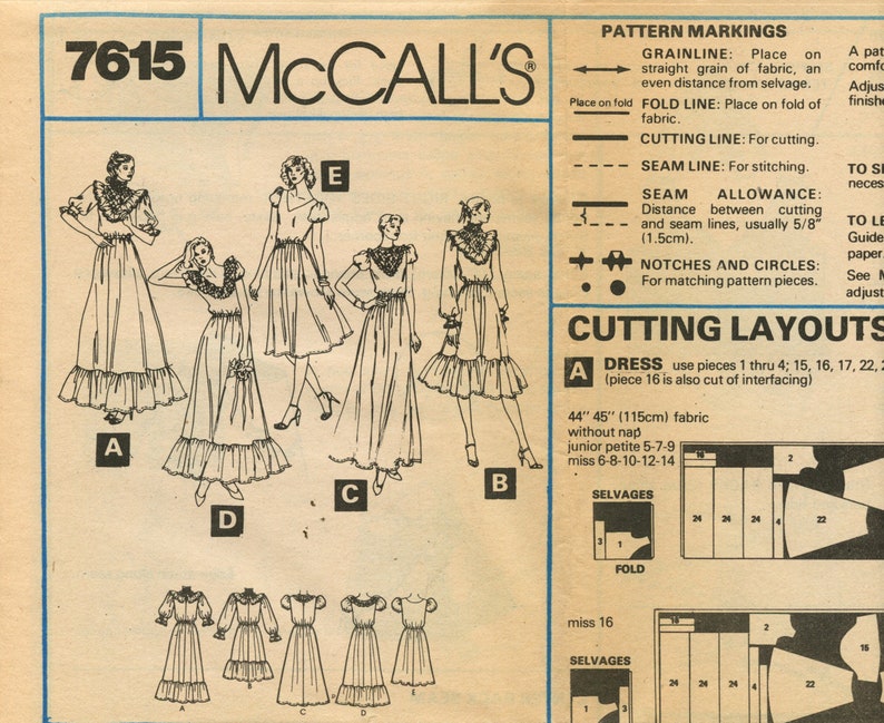 McCall's Patterns 7615 E5 Costume De Ballet Pour Femme Tailles 42-50 Tissu Multicolore 17 X 0,5 X 0,07 Cm