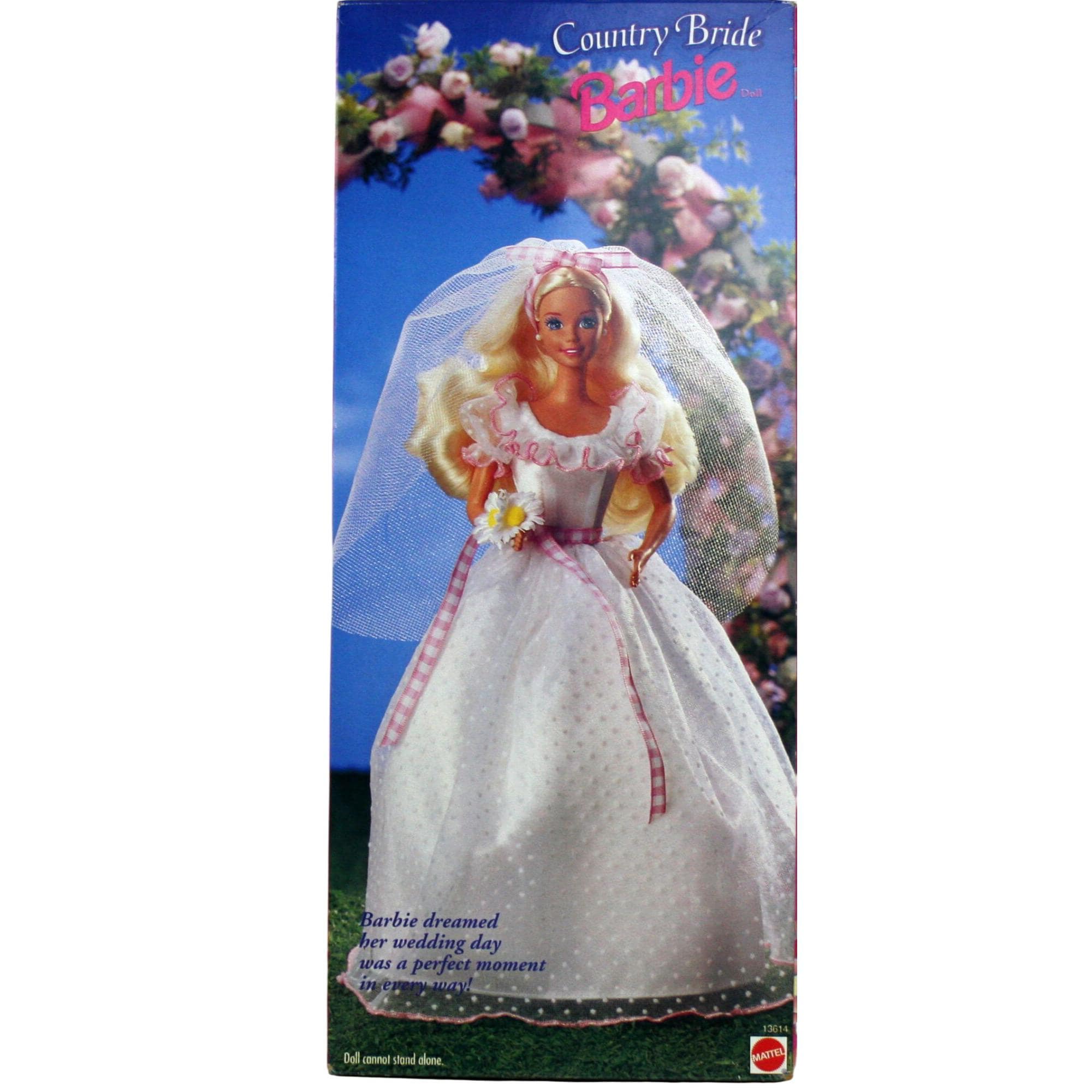 Mattel Barbie Country Bride 1994 Wal-mart Special Edition #13614 