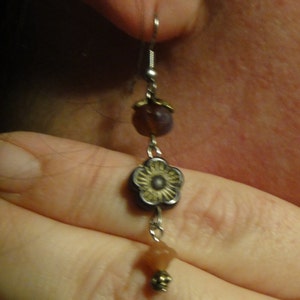 Earth Tone Dangle Earrings image 3