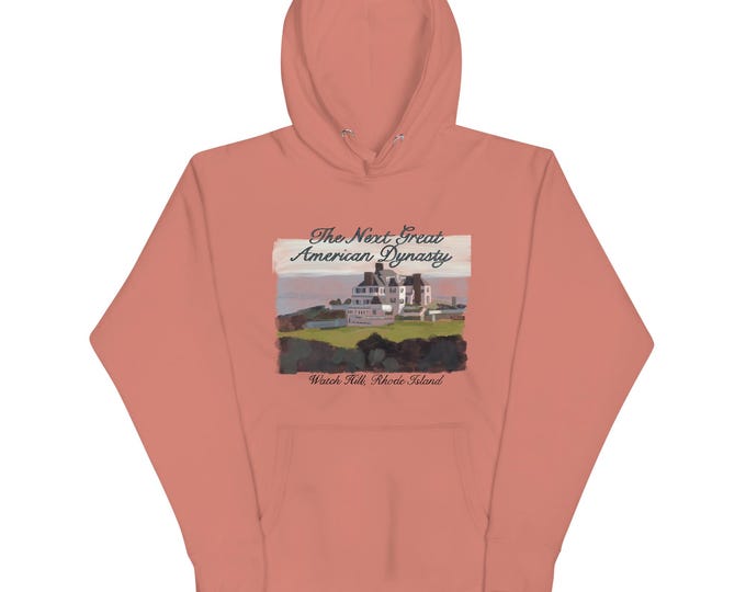 The Next Great American Dynasty: Unisex Hoodie with hand-drawn design