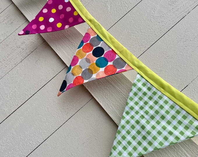 Classroom Cheer Flag Bunting; nursery, party, decor
