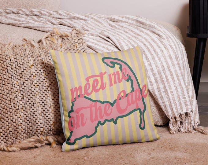 Cape Cod Pillow: Linen-Feel Accent Pillow