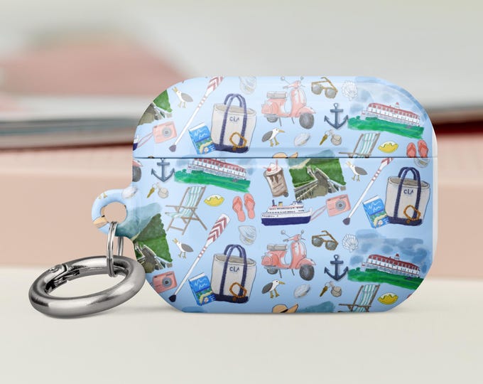 Case for AirPods® New England Island Getaway pattern