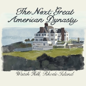 The Next Great American Dynasty: Bubble-free stickers with hand-drawn design
