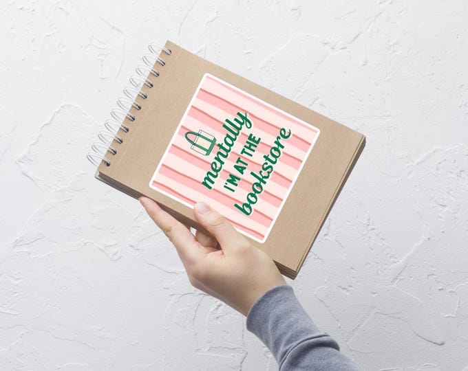 Mentally at the Bookstore: Bubble-free stickers