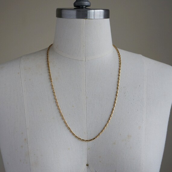 Vintage Gold Necklace – Trifari Gold Necklace - G… - image 2