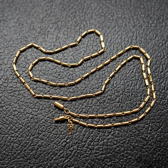 Vintage Gold Necklace – Trifari Gold Necklace - G… - image 6