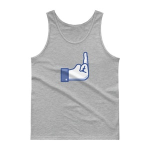 Middle Finger Flip Off Funny Tank top