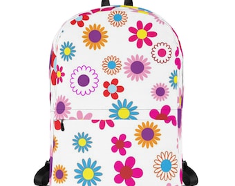 Floral All Over Print Backpack