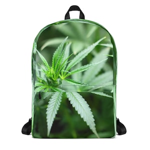 Marijuana Kush All Over Print Backpack