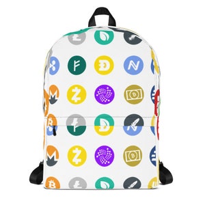 Cryptocurrency All Over Print Backpack