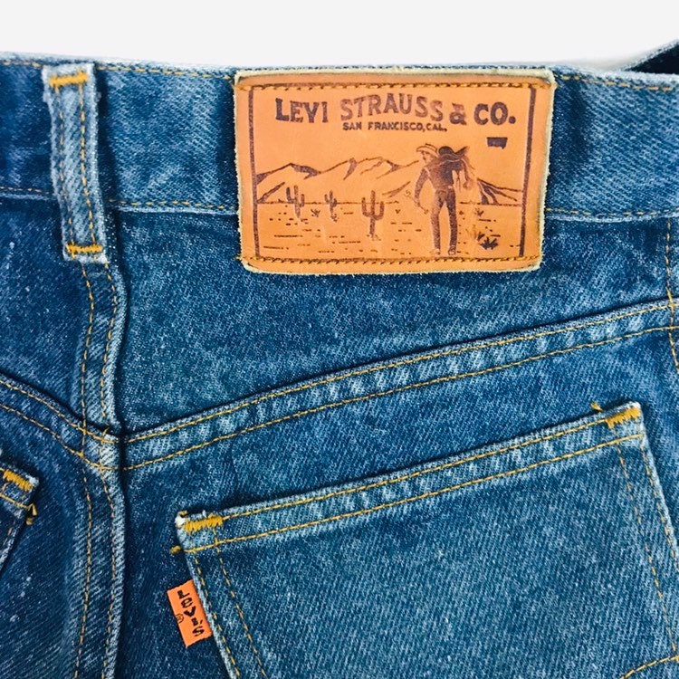 Rare Levis Orange Tab Vtg Denim Jeans 26w 32L Size 9 high | Etsy