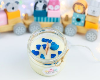 Baby Boy Toys Candle 16 oz - 100% of the proceeds goes to help CHILDREN IN UKRAINE