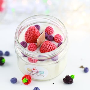 Acai Bowl Fruit Candle 16 oz - 100% of the proceeds goes to help CHILDREN IN UKRAINE