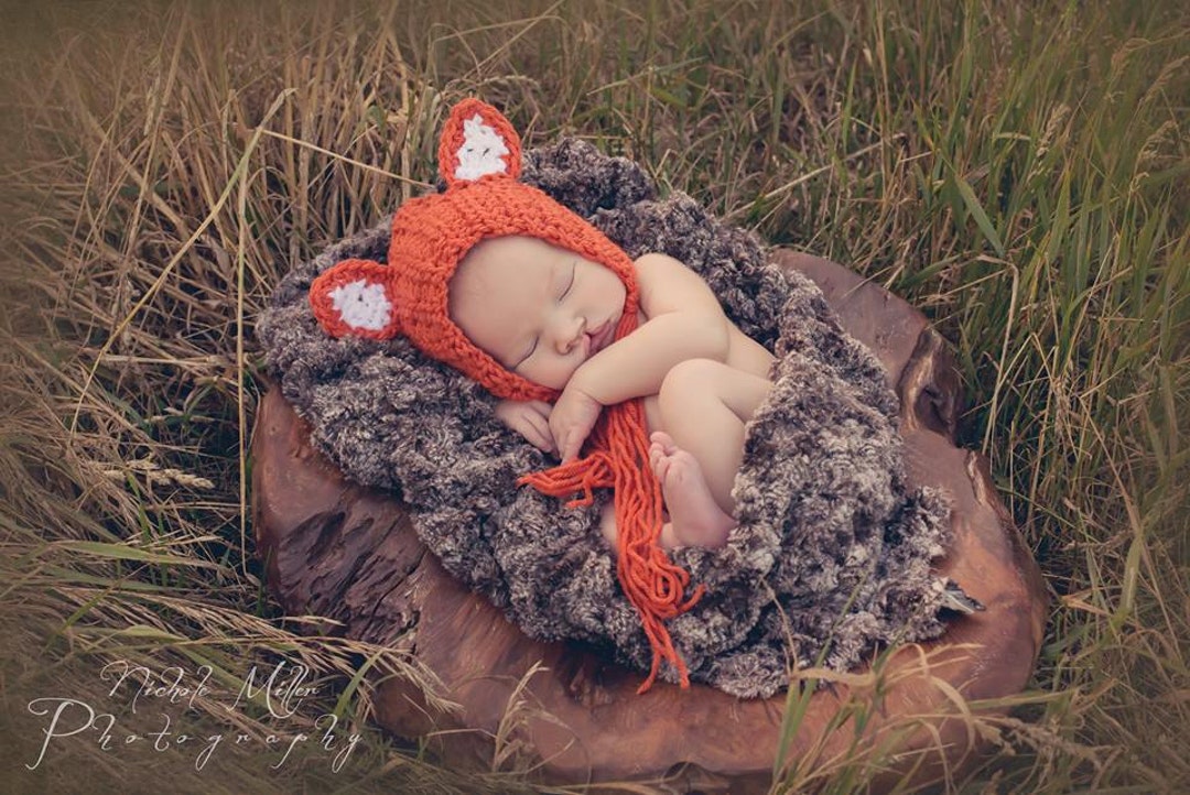 Accessoires photo pour bébé, costume de nouveau-né en crochet avec chapeau de cerf