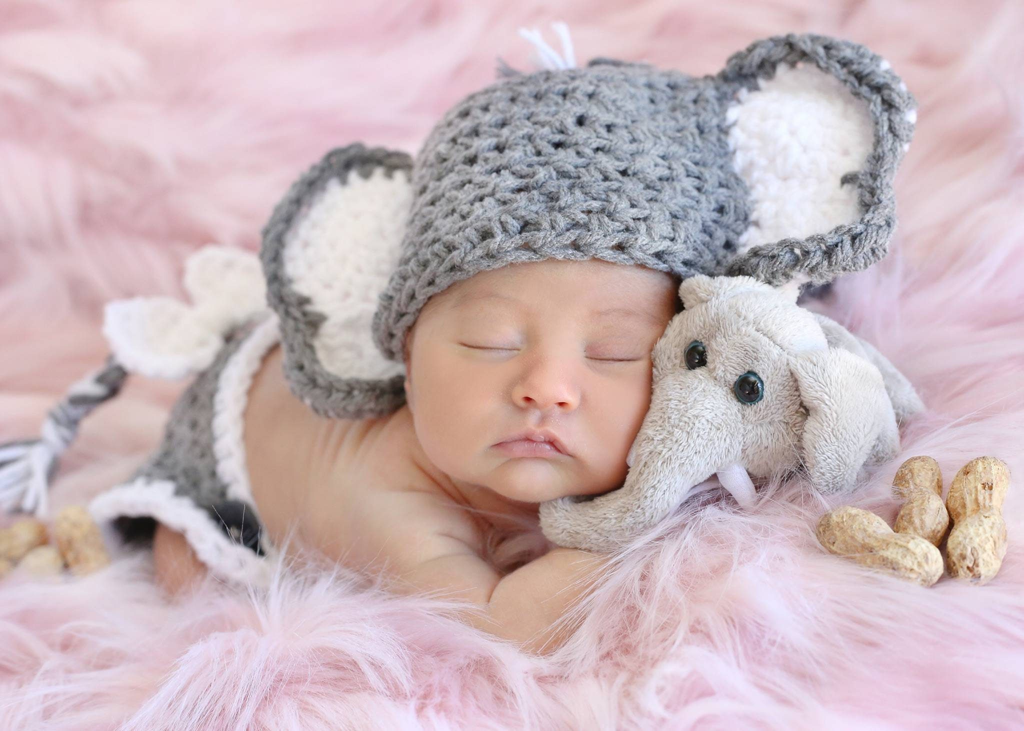 Baby girl elephant dress top