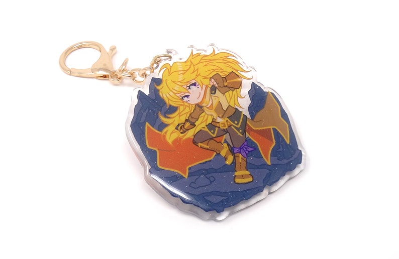Large Acrylic Keychain Set RWBY Charm