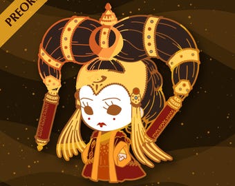 Spilla in smalto duro di Star Wars Senate Padme (PREORDINE)