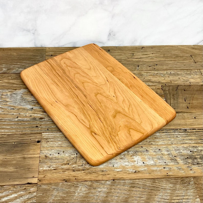 Wood Cutting Board, Cherry Wood image 1