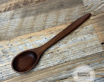 Handcrafted Wooden Spoon, walnut wood, wooden utensils