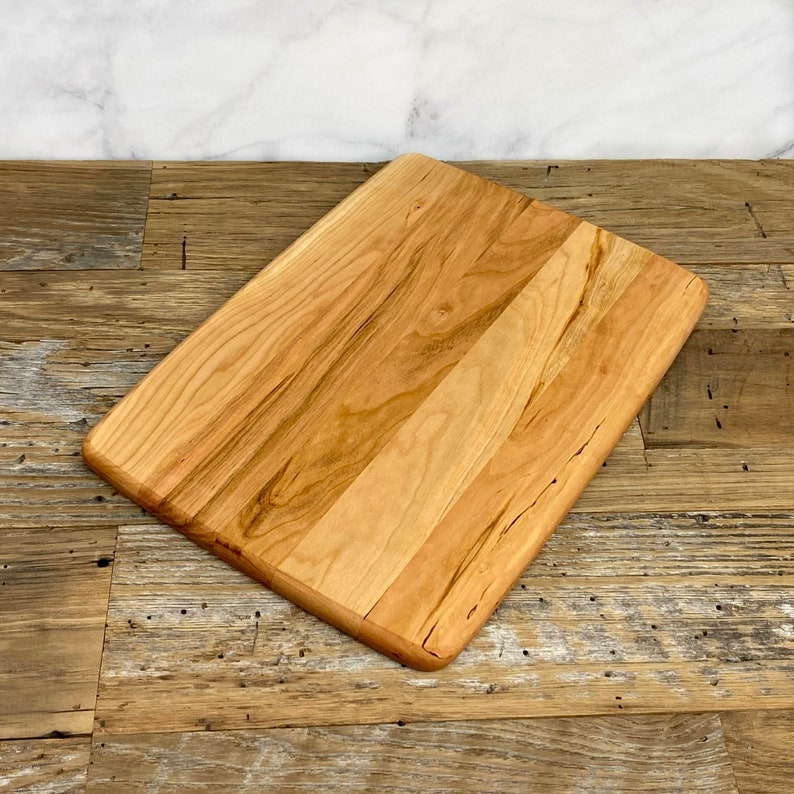 Wood Cutting Board, Cherry Wood Bild 2