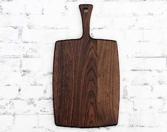 Walnut Cutting Board, With Dovetail Handle