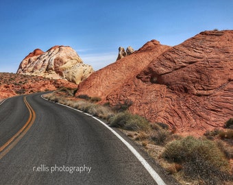 Photography, Wall Decor, Valley Of Fire, Nevada, Photography Print or Canvas Art