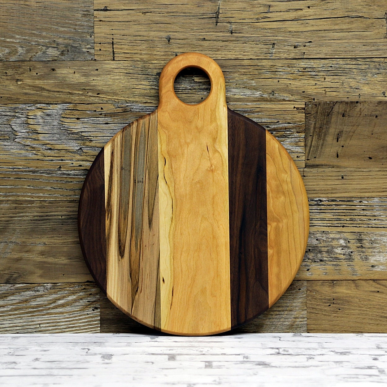 Reduced Large Round Cutting Board With Handle Gallery Photo