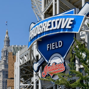 Progressive Field & The Terminal Tower - 8x10 Photo