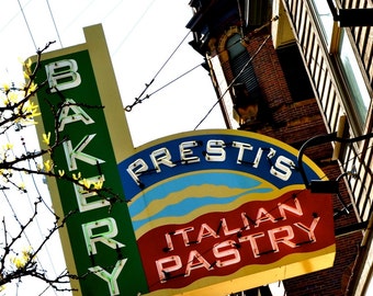 Little Italy in Cleveland - Presti's Italian Bakery - 8x10