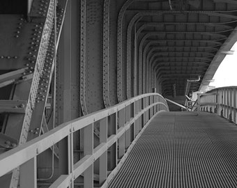 The Detroit-Superior Bridge – Streetcar Deck 8x10