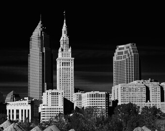 Cleveland Skyline - Key Tower, Terminal Tower & BP Building