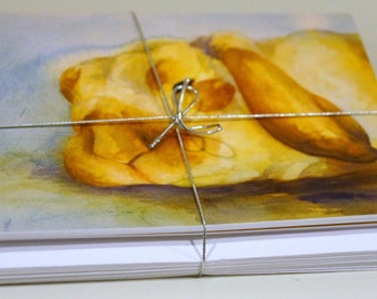 Rabbit Note Card Set, 10 Cards Set