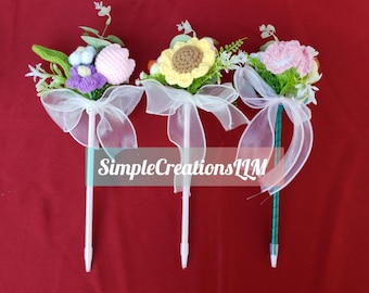 Crochet Flower Bouquet