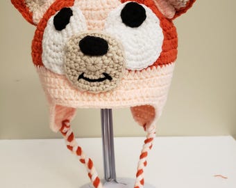Bluey Crochet Hat: Handmade Soft Cartoon Inspired Beanie