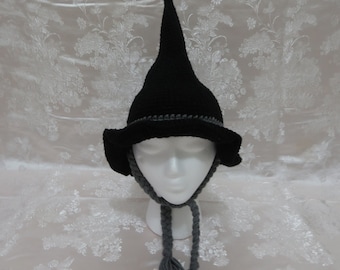 Crochet Wizard Hat: Handmade Halloween Costume Witch Hat