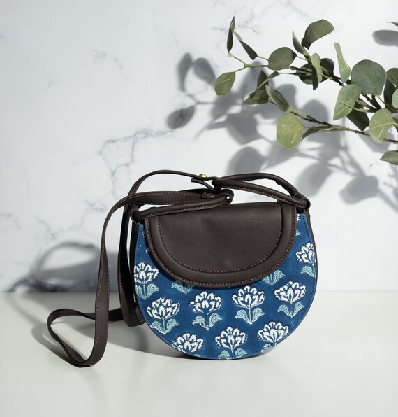 Sling Bag with Printed Strap