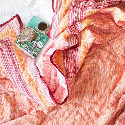 Comfy Blanket Boho Queen Quilt for Sale Jaipur Comforter Etsy