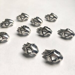 FIVE (5) Hand Sign Beads