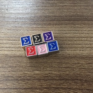GREEK LETTER Bead, Sigma