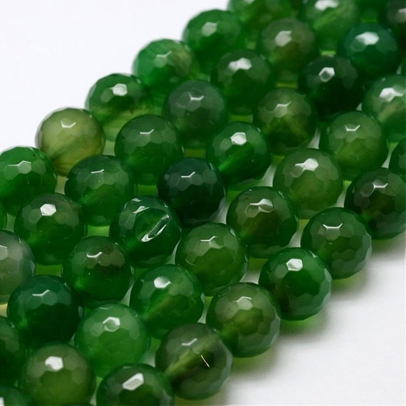 7x12mm Green Jade Faceted Barrel Loose Beads Gemstone Beads 15.5" Strand 7x12mm Green Jade Faceted Barrel Loose Beads Gemstone Beads 15.5" Strand